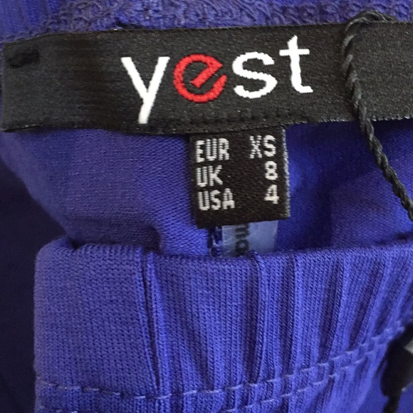 Yest Insider 8504 Astra Blue Capris Leggings Activewear Size 4 - Picture 13 of 16